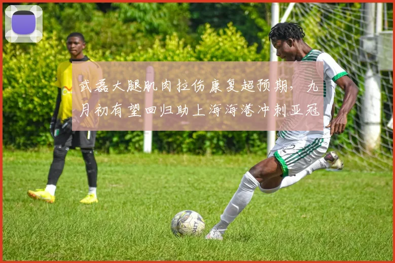 武磊大腿肌肉拉伤康复超预期，九月初有望回归助上海海港冲刺亚冠